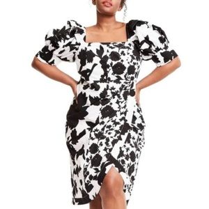 NWT CJR x Target Black & White Dress